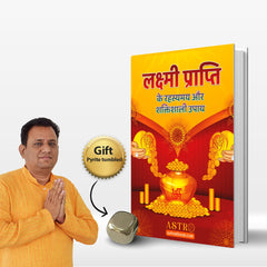लक्ष्मी प्राप्ति के उपाय – Hindi Book + Free Pyrite Tumbled (Money Attraction Stone)